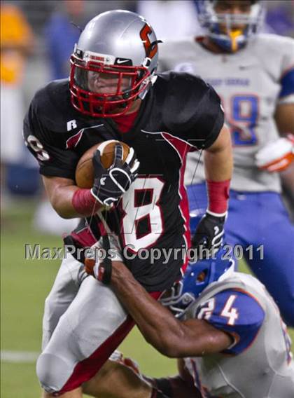 Thumbnail 1 in Bishop Gorman vs. Chaparral (Sollenberger Classic) photogallery.