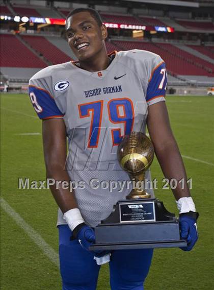 Thumbnail 1 in Bishop Gorman vs. Chaparral (Sollenberger Classic) photogallery.