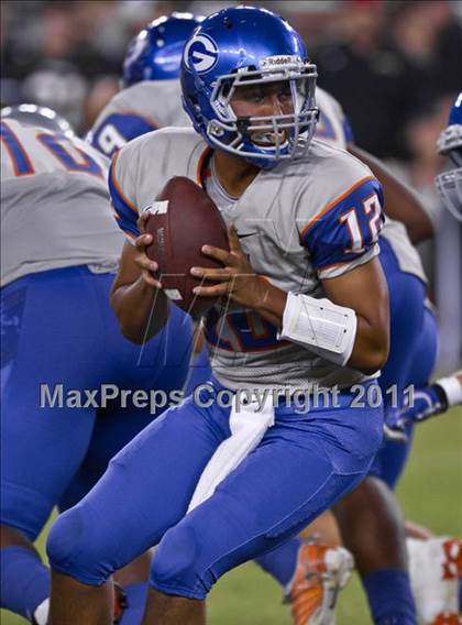 Thumbnail 2 in Bishop Gorman vs. Chaparral (Sollenberger Classic) photogallery.