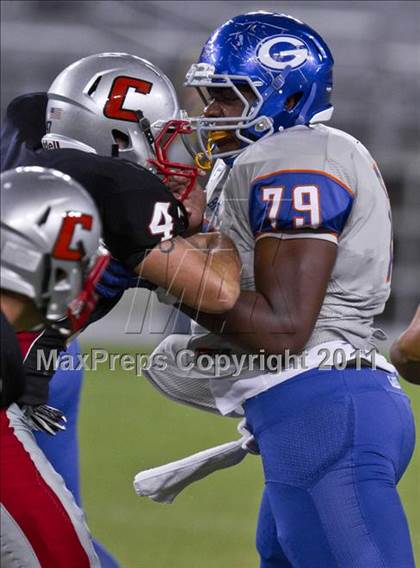 Thumbnail 2 in Bishop Gorman vs. Chaparral (Sollenberger Classic) photogallery.