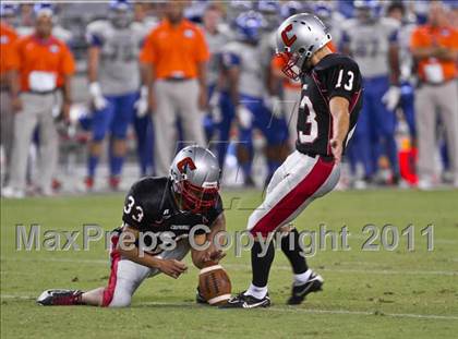 Thumbnail 3 in Bishop Gorman vs. Chaparral (Sollenberger Classic) photogallery.
