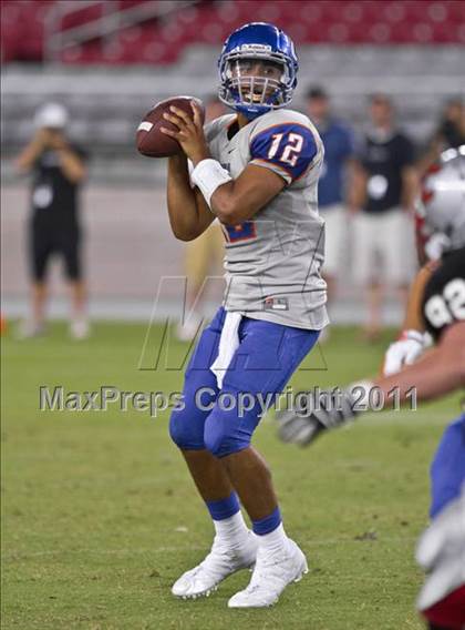 Thumbnail 3 in Bishop Gorman vs. Chaparral (Sollenberger Classic) photogallery.
