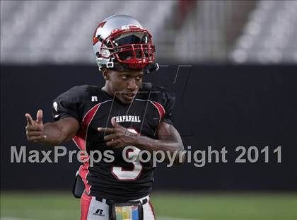 Thumbnail 3 in Bishop Gorman vs. Chaparral (Sollenberger Classic) photogallery.