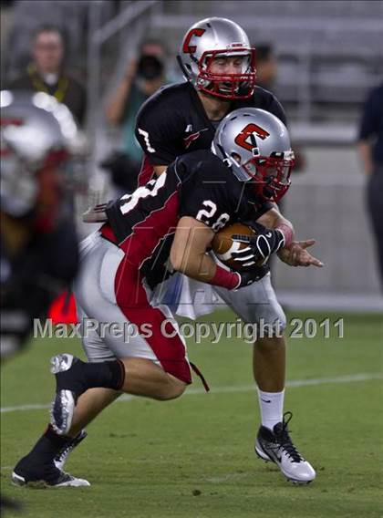 Thumbnail 1 in Bishop Gorman vs. Chaparral (Sollenberger Classic) photogallery.