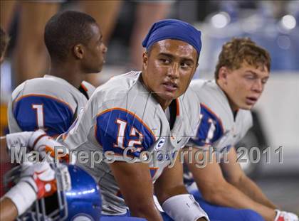 Thumbnail 2 in Bishop Gorman vs. Chaparral (Sollenberger Classic) photogallery.