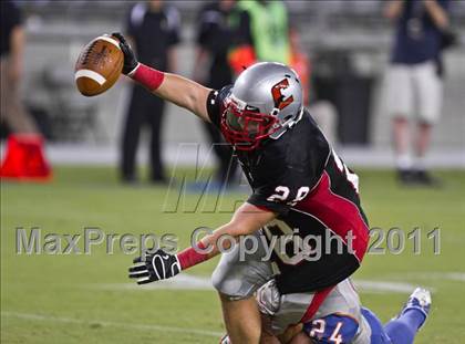 Thumbnail 2 in Bishop Gorman vs. Chaparral (Sollenberger Classic) photogallery.