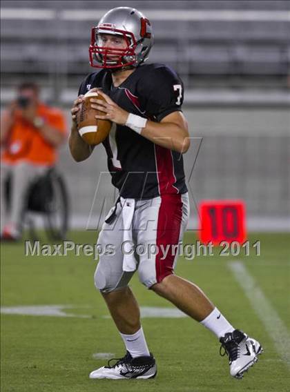 Thumbnail 2 in Bishop Gorman vs. Chaparral (Sollenberger Classic) photogallery.