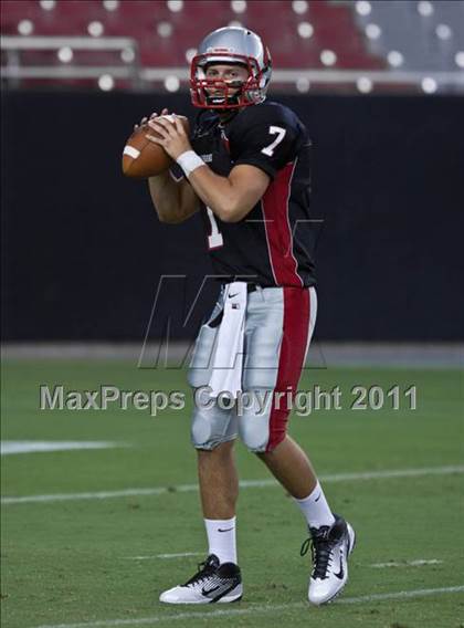 Thumbnail 1 in Bishop Gorman vs. Chaparral (Sollenberger Classic) photogallery.