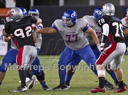 Thumbnail 3 in Bishop Gorman vs. Chaparral (Sollenberger Classic) photogallery.