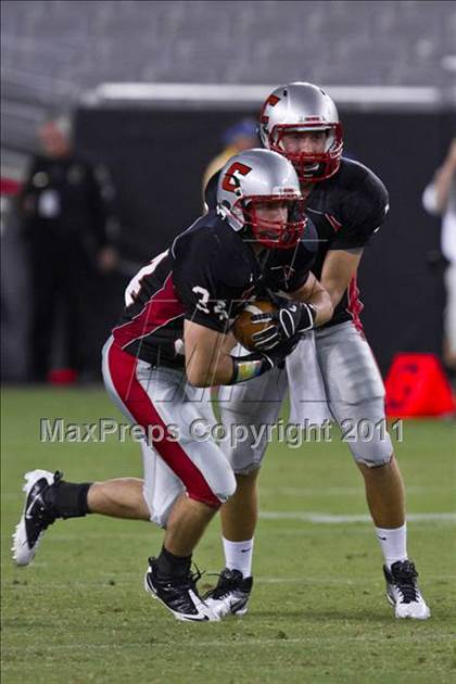 Thumbnail 3 in Bishop Gorman vs. Chaparral (Sollenberger Classic) photogallery.