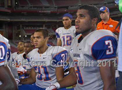 Thumbnail 2 in Bishop Gorman vs. Chaparral (Sollenberger Classic) photogallery.