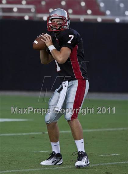 Thumbnail 3 in Bishop Gorman vs. Chaparral (Sollenberger Classic) photogallery.