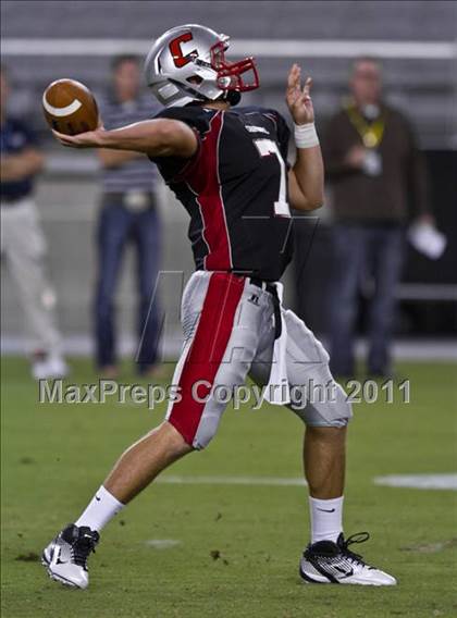 Thumbnail 2 in Bishop Gorman vs. Chaparral (Sollenberger Classic) photogallery.