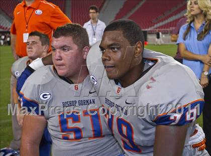 Thumbnail 2 in Bishop Gorman vs. Chaparral (Sollenberger Classic) photogallery.