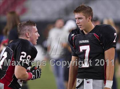 Thumbnail 3 in Bishop Gorman vs. Chaparral (Sollenberger Classic) photogallery.