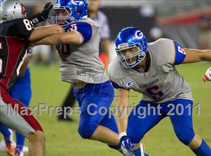 Thumbnail 3 in Bishop Gorman vs. Chaparral (Sollenberger Classic) photogallery.