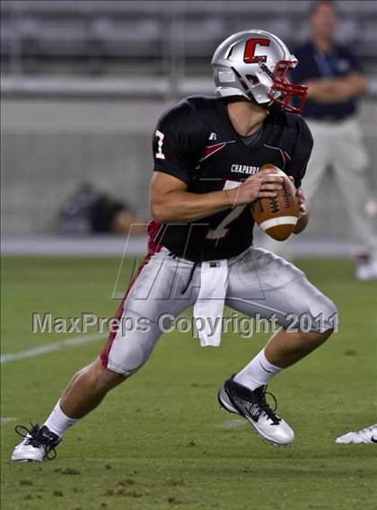 Thumbnail 3 in Bishop Gorman vs. Chaparral (Sollenberger Classic) photogallery.