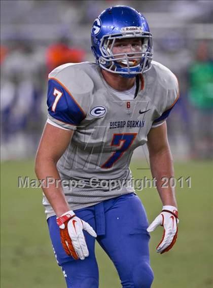 Thumbnail 3 in Bishop Gorman vs. Chaparral (Sollenberger Classic) photogallery.