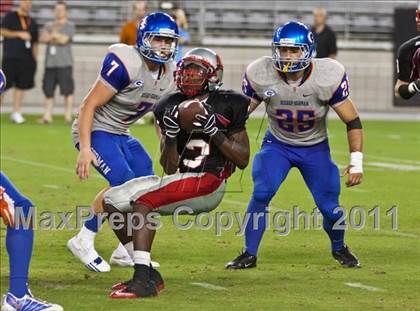 Thumbnail 2 in Bishop Gorman vs. Chaparral (Sollenberger Classic) photogallery.
