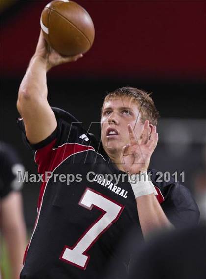 Thumbnail 2 in Bishop Gorman vs. Chaparral (Sollenberger Classic) photogallery.