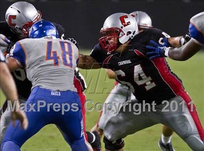 Thumbnail 2 in Bishop Gorman vs. Chaparral (Sollenberger Classic) photogallery.