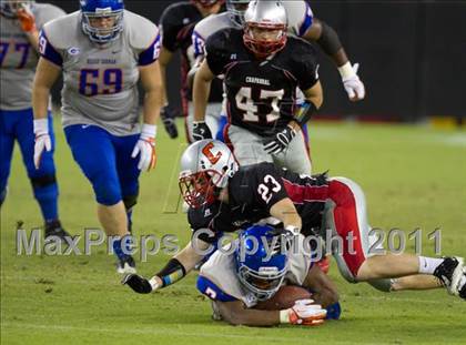 Thumbnail 1 in Bishop Gorman vs. Chaparral (Sollenberger Classic) photogallery.