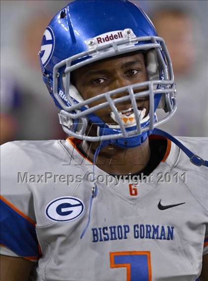 Thumbnail 3 in Bishop Gorman vs. Chaparral (Sollenberger Classic) photogallery.