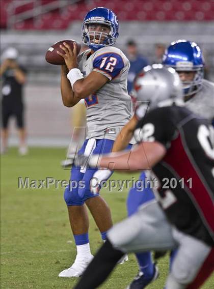 Thumbnail 1 in Bishop Gorman vs. Chaparral (Sollenberger Classic) photogallery.