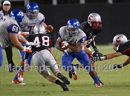 Thumbnail 1 in Bishop Gorman vs. Chaparral (Sollenberger Classic) photogallery.