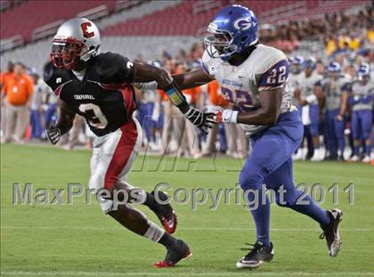 Thumbnail 3 in Bishop Gorman vs. Chaparral (Sollenberger Classic) photogallery.