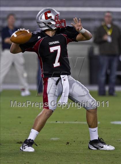 Thumbnail 1 in Bishop Gorman vs. Chaparral (Sollenberger Classic) photogallery.