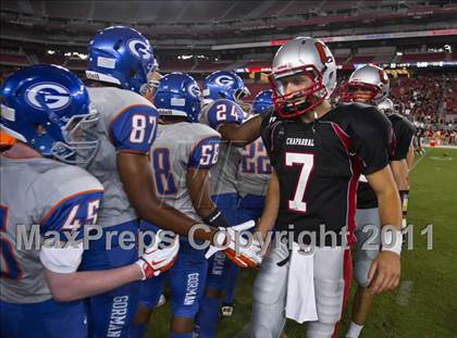 Thumbnail 2 in Bishop Gorman vs. Chaparral (Sollenberger Classic) photogallery.