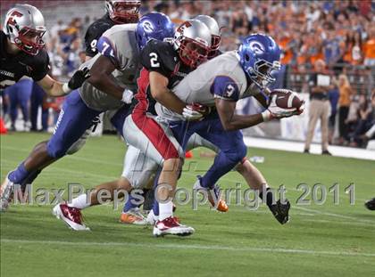Thumbnail 2 in Bishop Gorman vs. Chaparral (Sollenberger Classic) photogallery.
