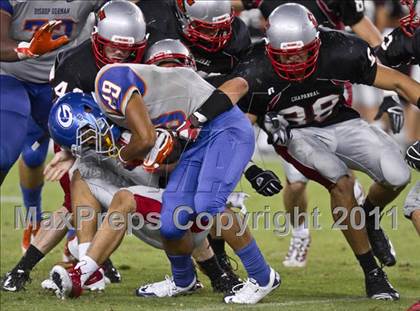 Thumbnail 3 in Bishop Gorman vs. Chaparral (Sollenberger Classic) photogallery.