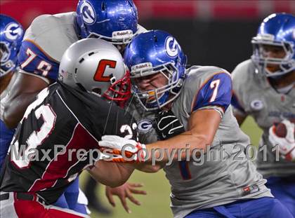 Thumbnail 2 in Bishop Gorman vs. Chaparral (Sollenberger Classic) photogallery.