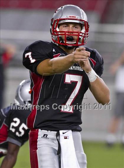 Thumbnail 3 in Bishop Gorman vs. Chaparral (Sollenberger Classic) photogallery.