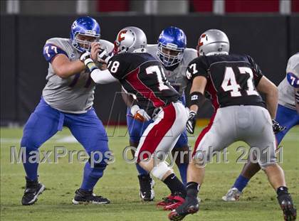 Thumbnail 2 in Bishop Gorman vs. Chaparral (Sollenberger Classic) photogallery.