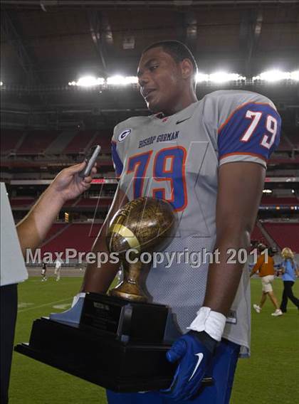 Thumbnail 3 in Bishop Gorman vs. Chaparral (Sollenberger Classic) photogallery.