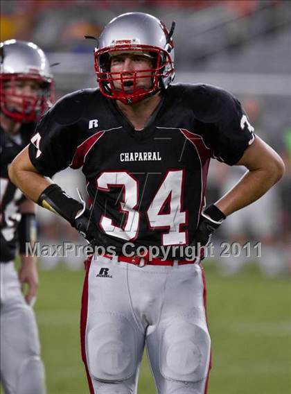 Thumbnail 3 in Bishop Gorman vs. Chaparral (Sollenberger Classic) photogallery.