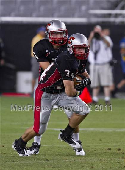 Thumbnail 1 in Bishop Gorman vs. Chaparral (Sollenberger Classic) photogallery.