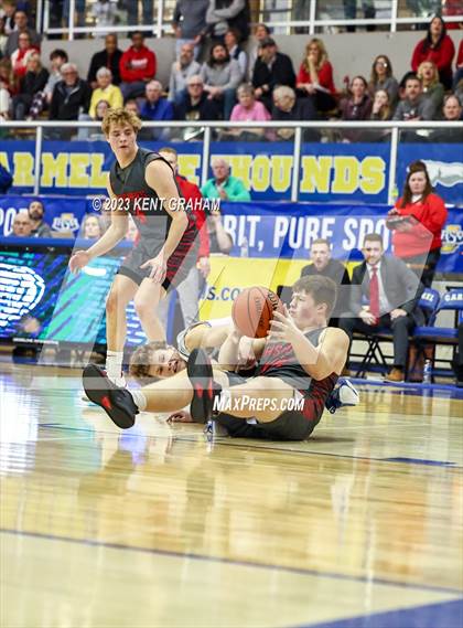 Thumbnail 2 in Fishers vs Hamilton (IHSAA Southeastern 4A Sectional Round1) photogallery.
