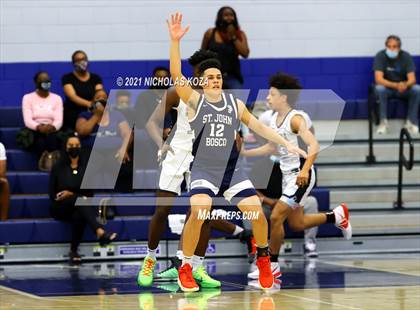 Thumbnail 3 in St. John Bosco vs. Sierra Canyon (CIF SS Open Playoff) photogallery.