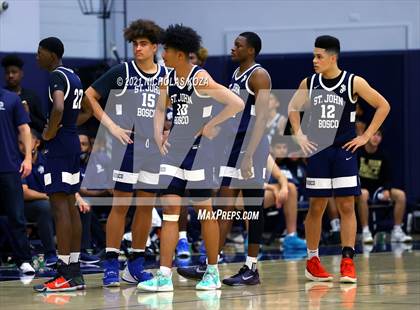 Thumbnail 3 in St. John Bosco vs. Sierra Canyon (CIF SS Open Playoff) photogallery.