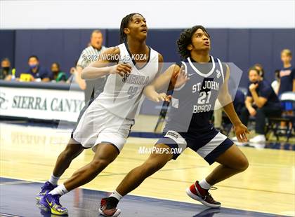 Thumbnail 1 in St. John Bosco vs. Sierra Canyon (CIF SS Open Playoff) photogallery.