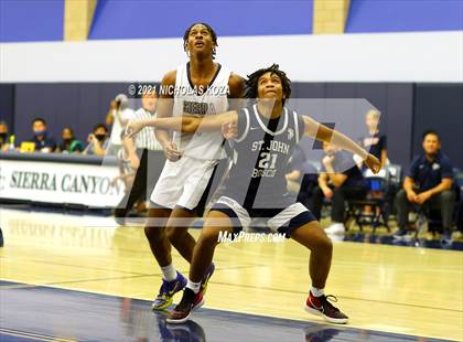 Thumbnail 2 in St. John Bosco vs. Sierra Canyon (CIF SS Open Playoff) photogallery.