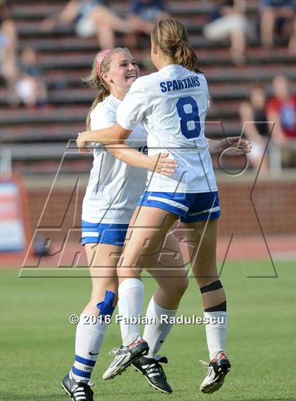 Thumbnail 1 in Franklin Academy vs. Community School of Davidson (NCHSAA 1A Final) photogallery.