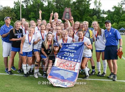 Thumbnail 2 in Franklin Academy vs. Community School of Davidson (NCHSAA 1A Final) photogallery.