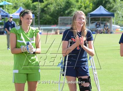 Thumbnail 1 in Franklin Academy vs. Community School of Davidson (NCHSAA 1A Final) photogallery.
