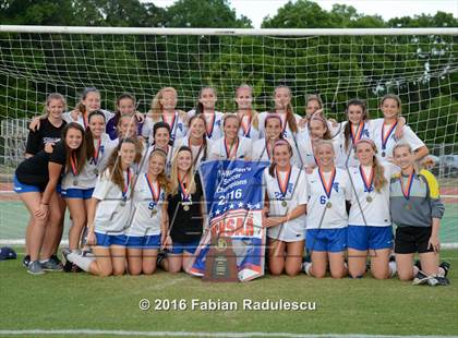 Thumbnail 2 in Franklin Academy vs. Community School of Davidson (NCHSAA 1A Final) photogallery.