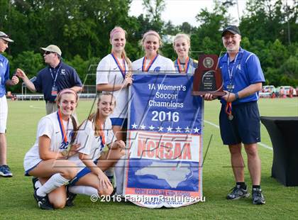 Thumbnail 2 in Franklin Academy vs. Community School of Davidson (NCHSAA 1A Final) photogallery.
